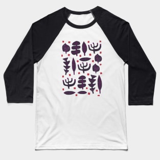 abstract purple forest Baseball T-Shirt